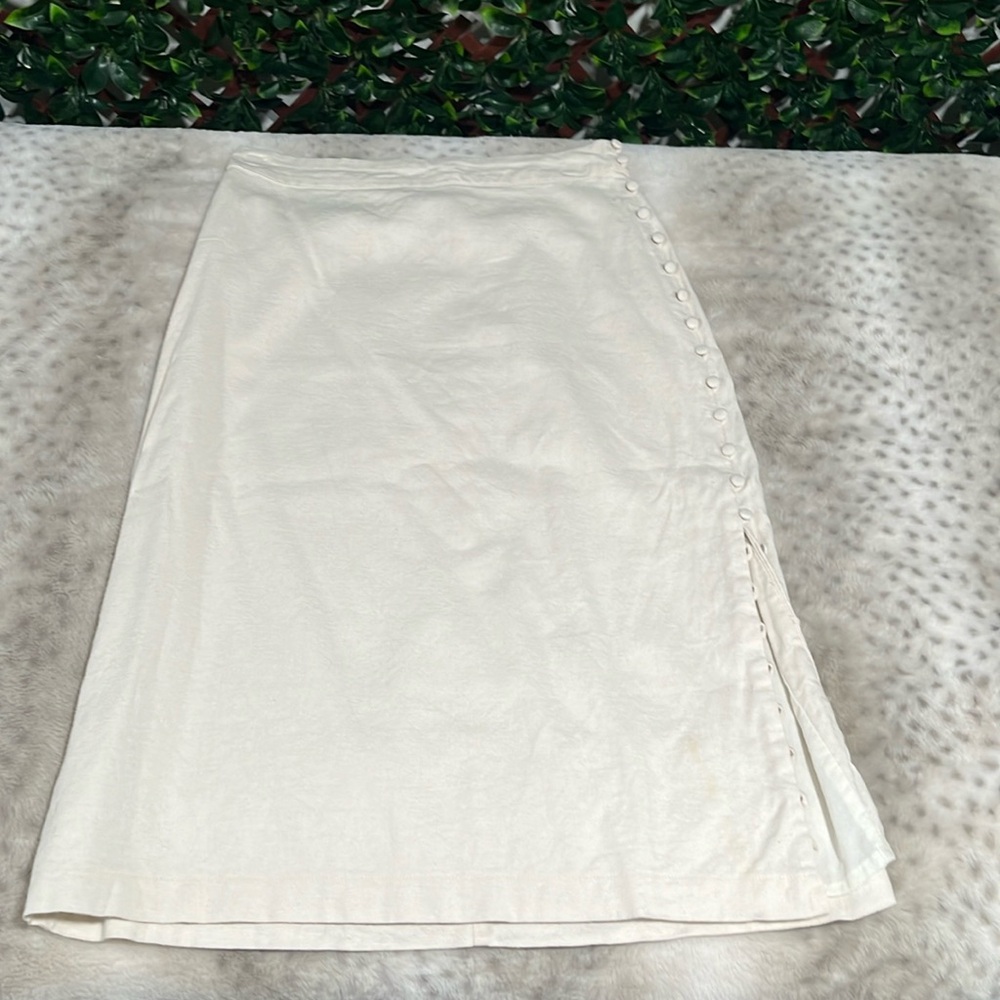 Madewell button down skirt